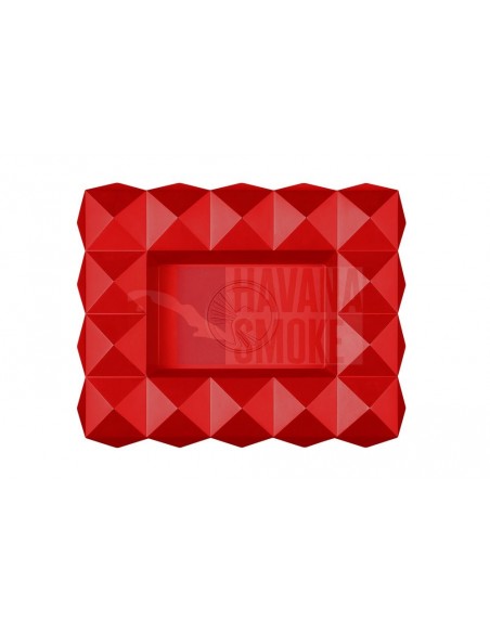 Пепельница Colibri Quasar на 8 сигар, Красный лак AT100T4 - купить в интернет-магазине Havana Smoke