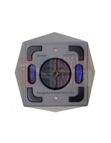 Зажигалка настольная Colibri Quasar, тройное турбопламя, Оружейная сталь LI710T3 - купить в интернет-магазине Havana Smoke