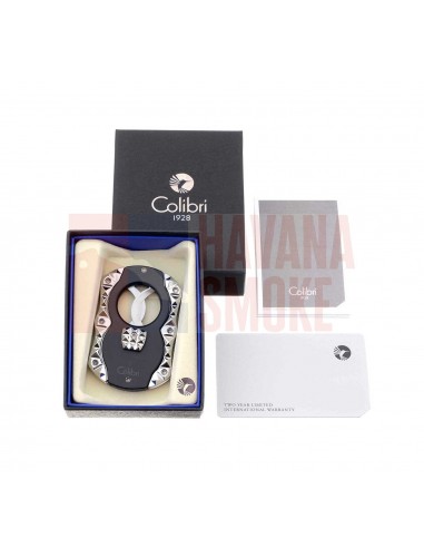 Гильотина Colibri Quasar, черная-хром CU100T73 - купить в интернет-магазине Havana Smoke