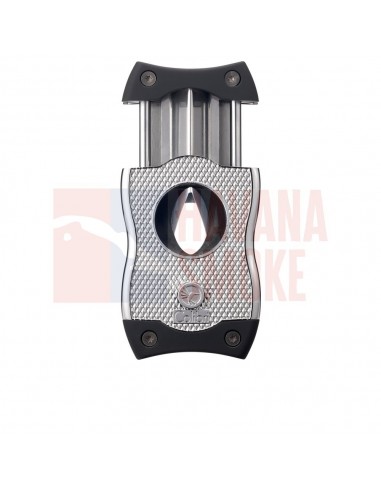 Гильотина Colibri SV-cut (двойное действие), хром-черная CU600T3 - купить в интернет-магазине Havana Smoke