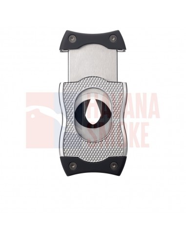 Гильотина Colibri SV-cut (двойное действие), хром-черная CU600T3 - купить в интернет-магазине Havana Smoke