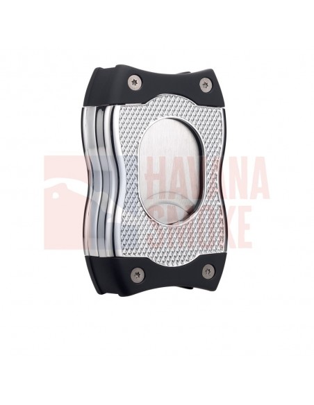 Гильотина Colibri SV-cut (двойное действие), хром-черная CU600T3 - купить в интернет-магазине Havana Smoke