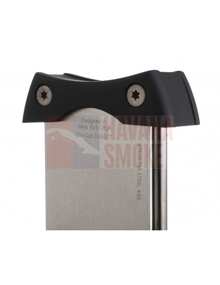 Гильотина Colibri SV-cut (двойное действие), хром-черная CU600T3 - купить в интернет-магазине Havana Smoke