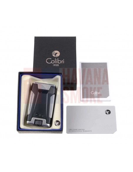 Зажигалка сигарная Colibri Rebel, хром LI650T2 - купить в интернет-магазине Havana Smoke
