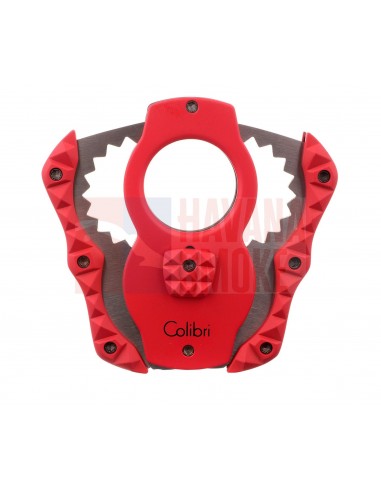 Гильотина Colibri Quasar, красная CU100T75 - купить в интернет-магазине Havana Smoke