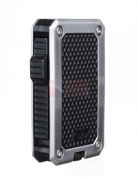 Зажигалка сигарная Colibri Rally, черная-хром LI360T2 - купить в интернет-магазине Havana Smoke