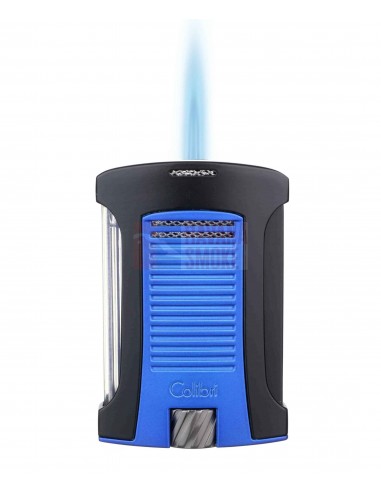Зажигалка сигарная Colibri Daytona, черно-синяя LI770T13 - купить в интернет-магазине Havana Smoke