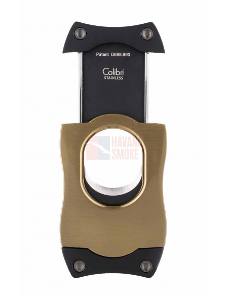 Гильотина Colibri S-cut, золото CU500T16 - купить в интернет-магазине Havana Smoke