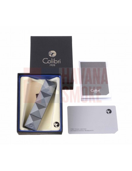 Пробойник Colibri Quasar, тройной, Серый CU410T3 - купить в интернет-магазине Havana Smoke