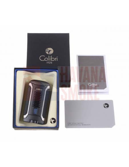 Зажигалка сигарная Colibri Apex, черная - купить в интернет-магазине Havana Smoke