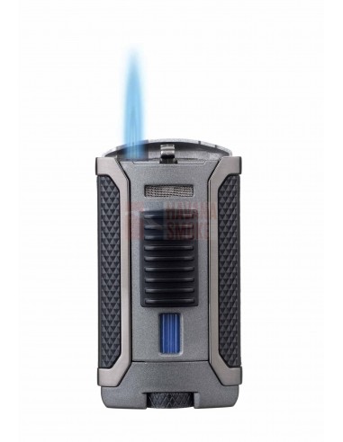 Зажигалка сигарная Colibri Apex, серая - купить в интернет-магазине Havana Smoke
