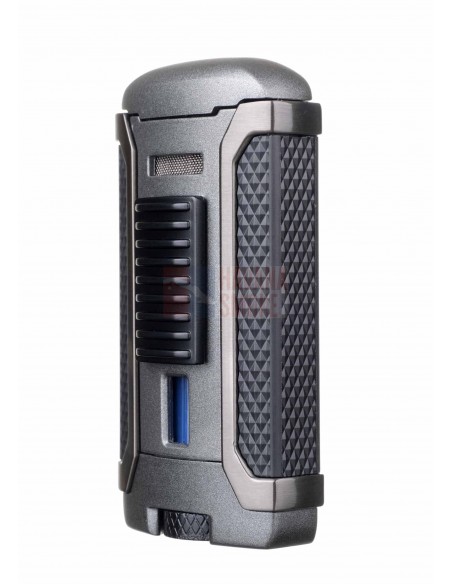 Зажигалка сигарная Colibri Apex, серая - купить в интернет-магазине Havana Smoke