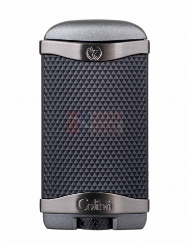 Зажигалка сигарная Colibri Apex, серая - купить в интернет-магазине Havana Smoke