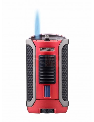 Зажигалка сигарная Colibri Apex, красная - купить в интернет-магазине Havana Smoke