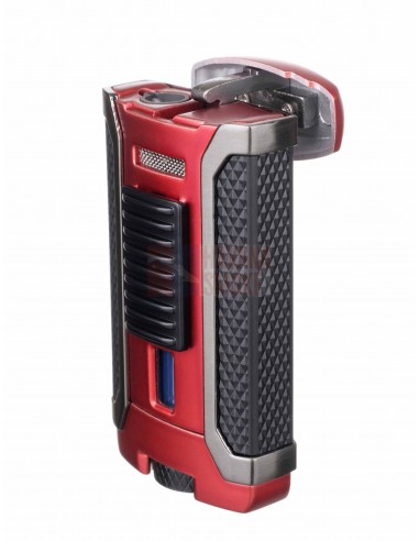 Зажигалка сигарная Colibri Apex, красная - купить в интернет-магазине Havana Smoke
