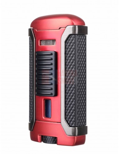 Зажигалка сигарная Colibri Apex, красная - купить в интернет-магазине Havana Smoke