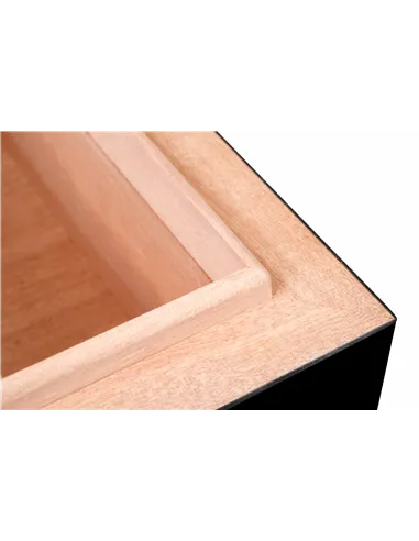 Хьюмидор Gentili Havana на 50 сигар, Черный лак