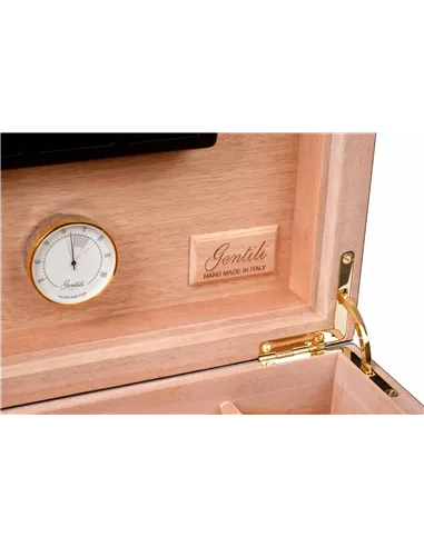 Хьюмидор Gentili Havana на 50 сигар, Черный лак