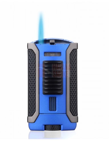 Зажигалка сигарная Colibri Apex, синяя - купить в интернет-магазине Havana Smoke