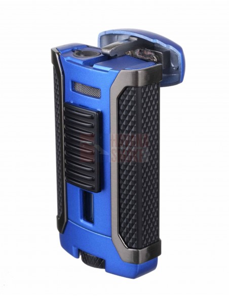 Зажигалка сигарная Colibri Apex, синяя - купить в интернет-магазине Havana Smoke