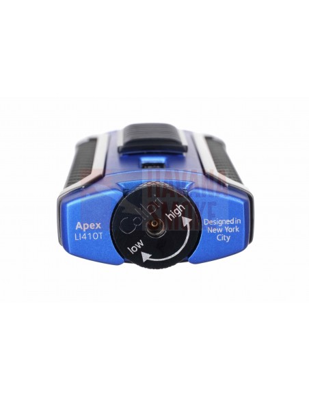 Зажигалка сигарная Colibri Apex, синяя - купить в интернет-магазине Havana Smoke