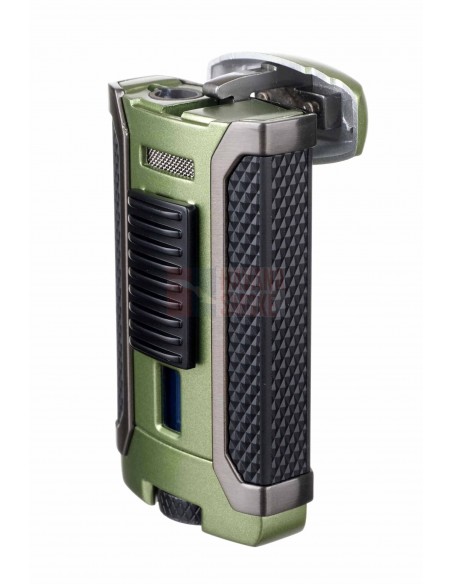 Зажигалка сигарная Colibri Apex, зеленая - купить в интернет-магазине Havana Smoke