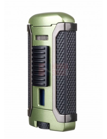 Зажигалка сигарная Colibri Apex, зеленая - купить в интернет-магазине Havana Smoke