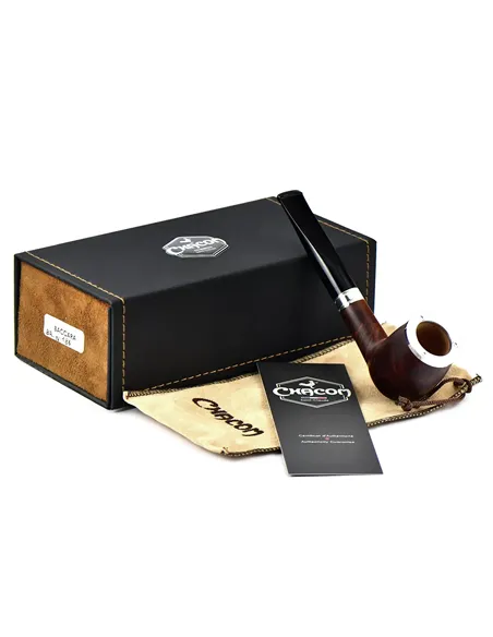 ТРУБКА CHACOM - BACCARA - BRUN MATTE 186 (ФИЛЬТР 9 ММ