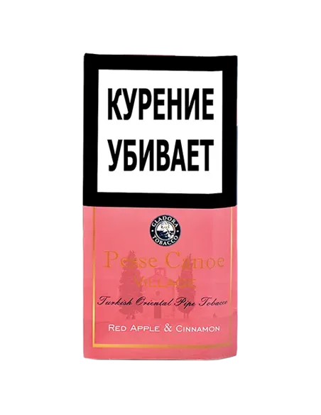 Трубочный табак Pesse Canoe - Village Red Apple & Cinnamon (кисет 50 гр)