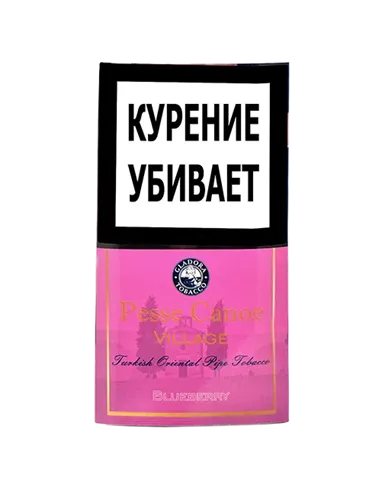 Трубочный табак Pesse Canoe - Village Blueberry (кисет 50 гр)
