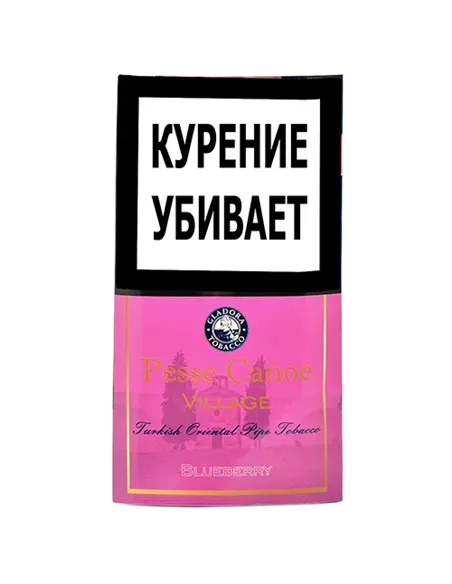 Трубочный табак Pesse Canoe - Village Blueberry (кисет 50 гр)