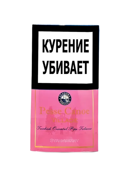 Трубочный табак Pesse Canoe - Village Strawberry (кисет 50 гр)