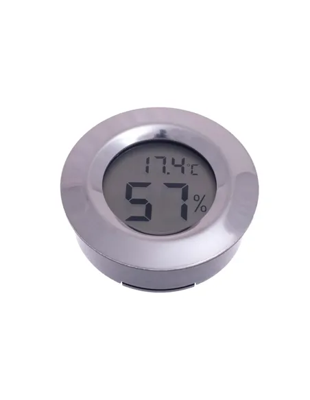 Термо-Гигрометр Passatore цифровой, серебро 596-503