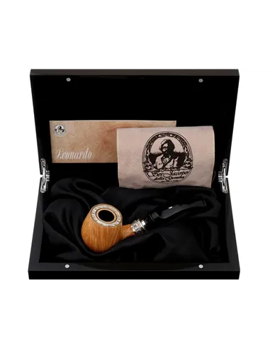 Трубка SER JACOPO Leonardo da Vinci Bent в шкатулке S205-2