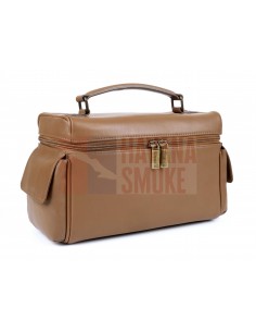 Хьюмидор-саквояж Gentili El Inseparable на 20 сигар SV15-Brown - купить в интернет-магазине Havana Smoke