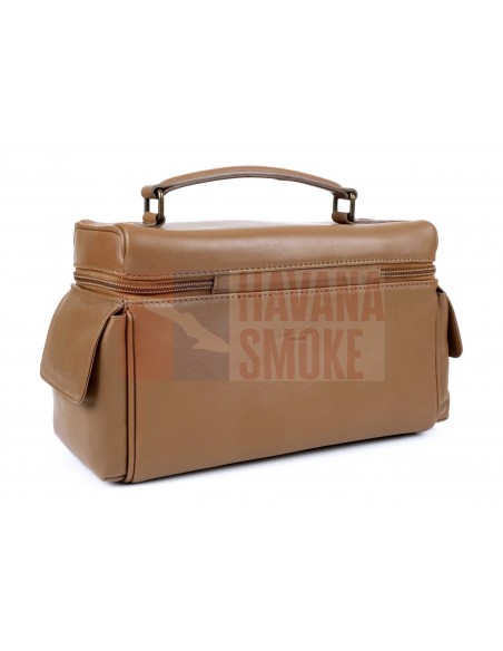 Хьюмидор-саквояж Gentili El Inseparable на 20 сигар SV15-Brown - купить в интернет-магазине Havana Smoke
