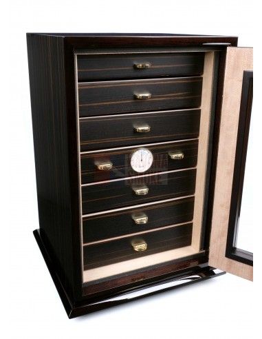 Хьюмидор-шкаф Gentili на 250 сигар SC250-Ebony - купить в интернет-магазине Havana Smoke