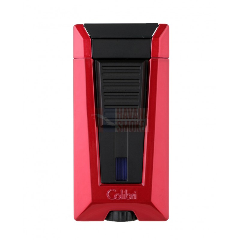 Купить Зажигалка сигарная Colibri Stealth (тройное пламя), красный металлик