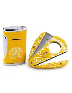 Подарочный набор - зажигалка+гильотина - H.Upmann & Xikar