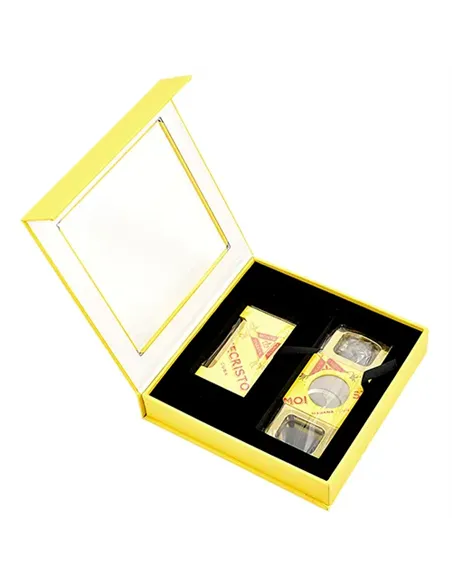 Подарочный набор - зажигалка+гильотина - Montecristo