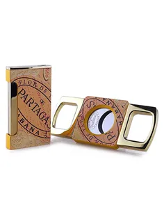 Подарочный набор - зажигалка+гильотина - Partagas