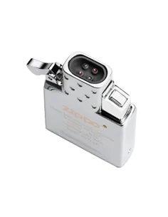             65828 Электронный вставной блок для широкой зажигалки Zippo, нержавеющая сталь