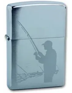             Зажигалка Zippo Z200 Fisherman (Рыбак с удочкой)
