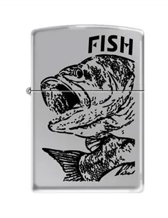             Зажигалка Zippo Z250 FISH - BIG MOUTH