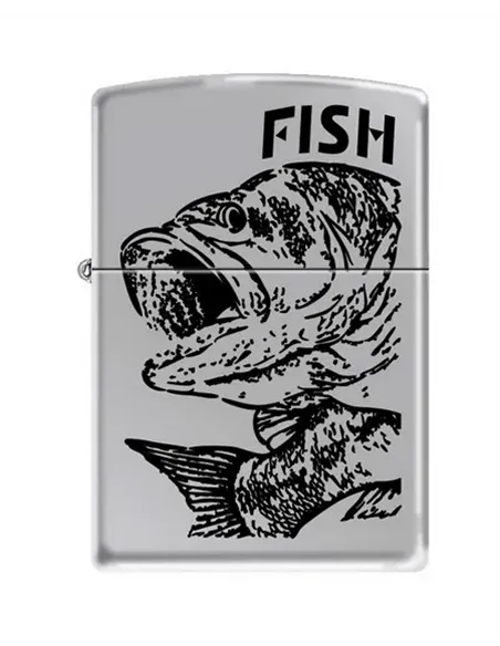             Зажигалка Zippo Z250 FISH - BIG MOUTH