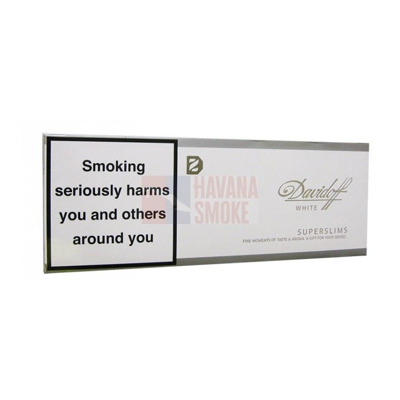 Купить Davidoff SUPERSLIMS White Швейцария