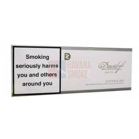 Купить Davidoff SUPERSLIMS White Швейцария