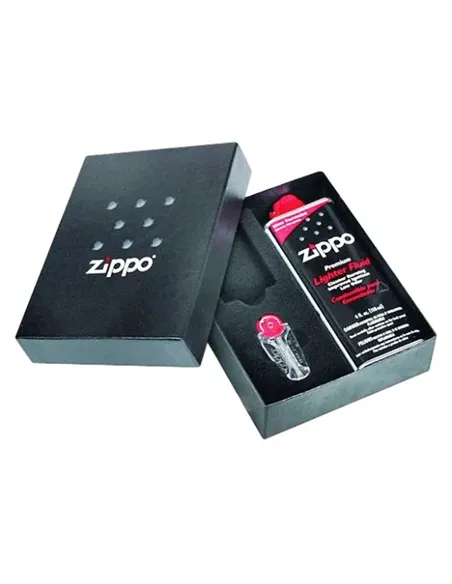             Подарочная коробка Zippo (кремни+бензин 125мл+место д/зажигалки) 50R