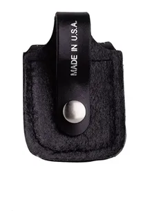             Чехол д/Zippo (черный, петля) LPLBK