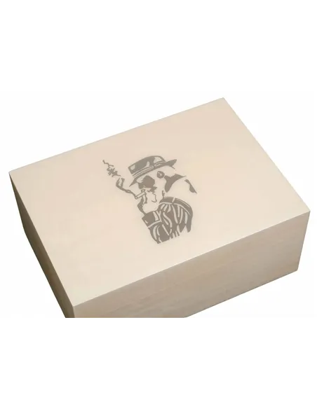 Хьюмидор Gentili Fumatore Argento на 50 сигар, Танганьика